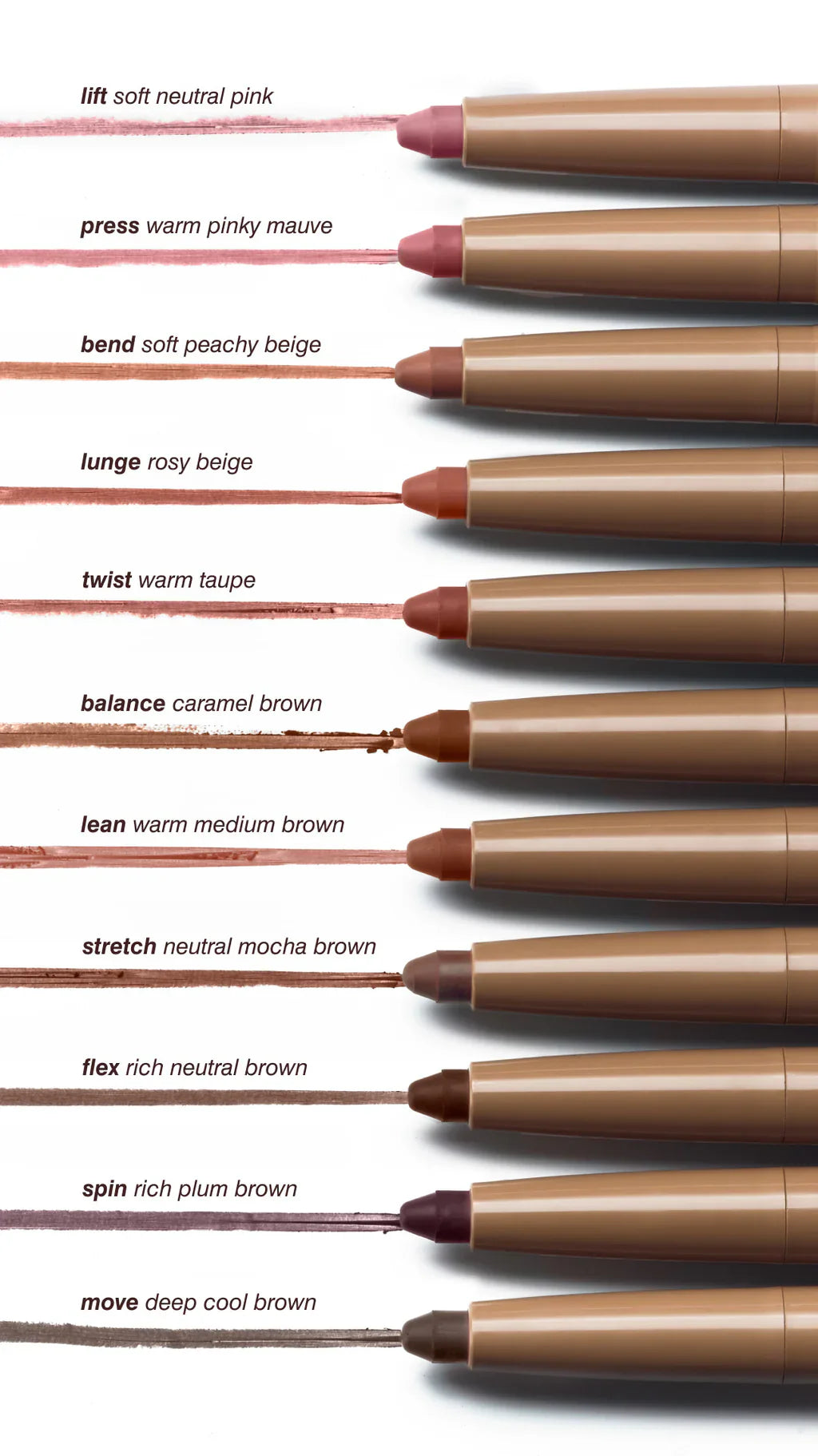 rhode Peptide Lip Shape Set of 6